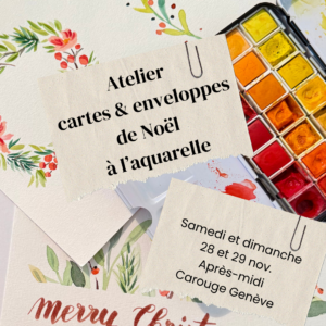 Atelier aquarelle | 28 novembre 2026 | Carouge